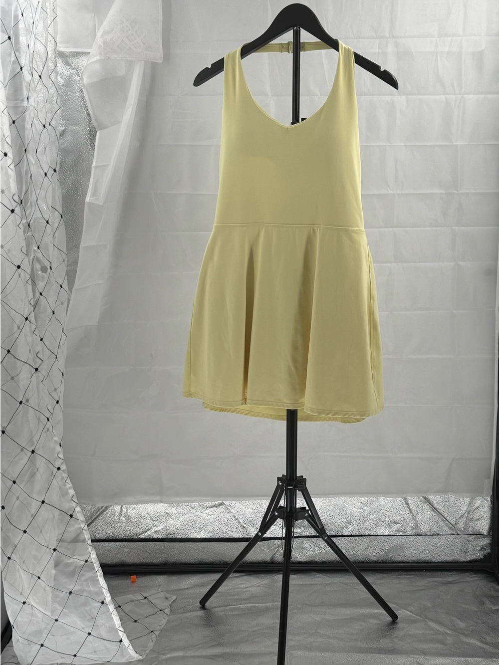 Fabletics PureLuxe Halter Mini Dress size L